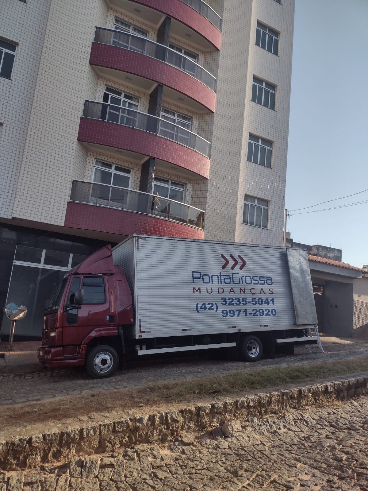 Ponta Grossa Mudanças - 10º trabalho realizado