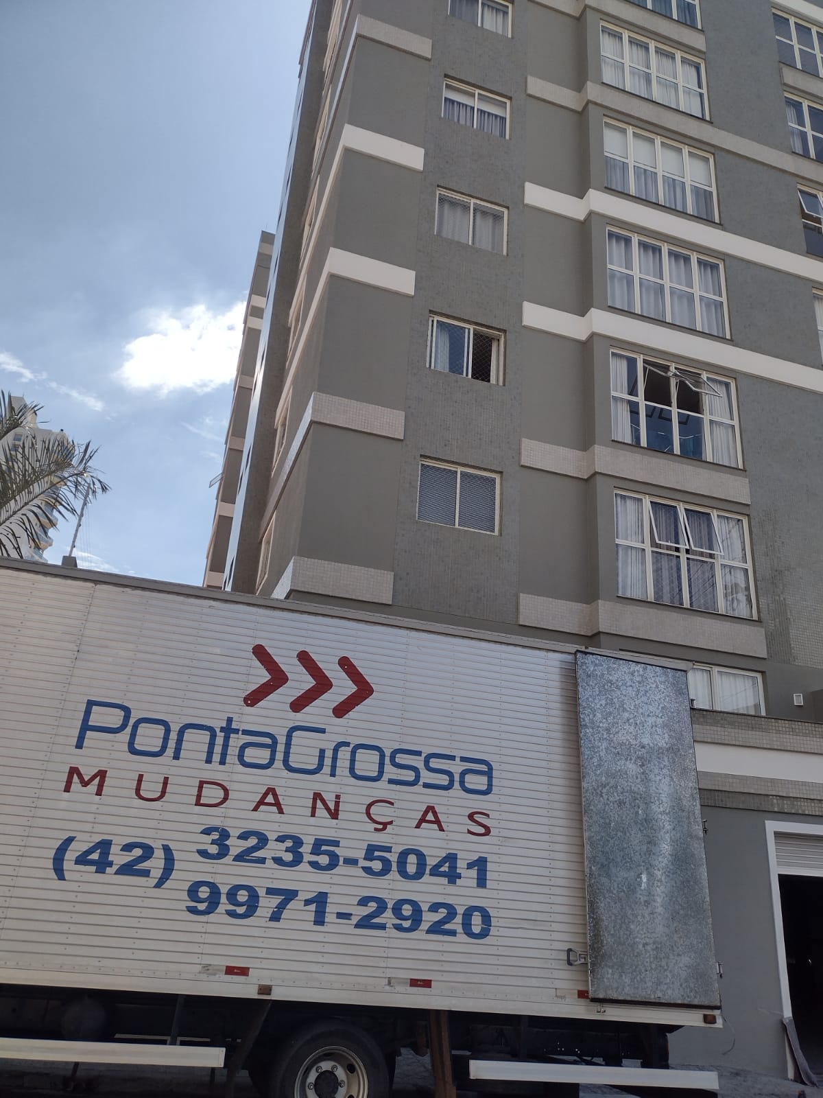 Ponta Grossa Mudanças - 13º trabalho realizado