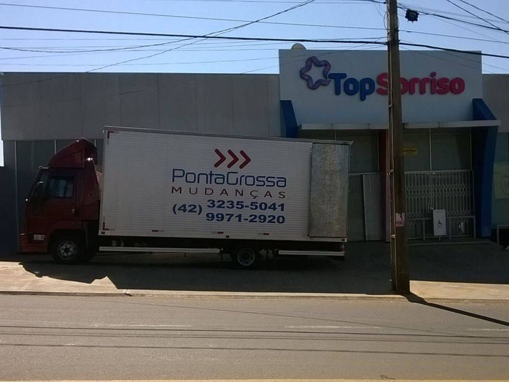 Ponta Grossa Mudanças - 28º trabalho realizado