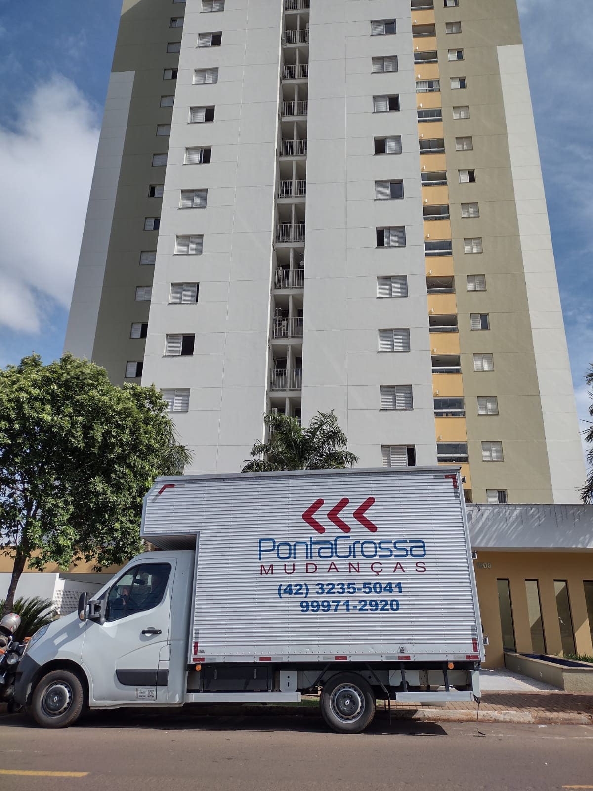 Ponta Grossa Mudanças - 9º trabalho realizado