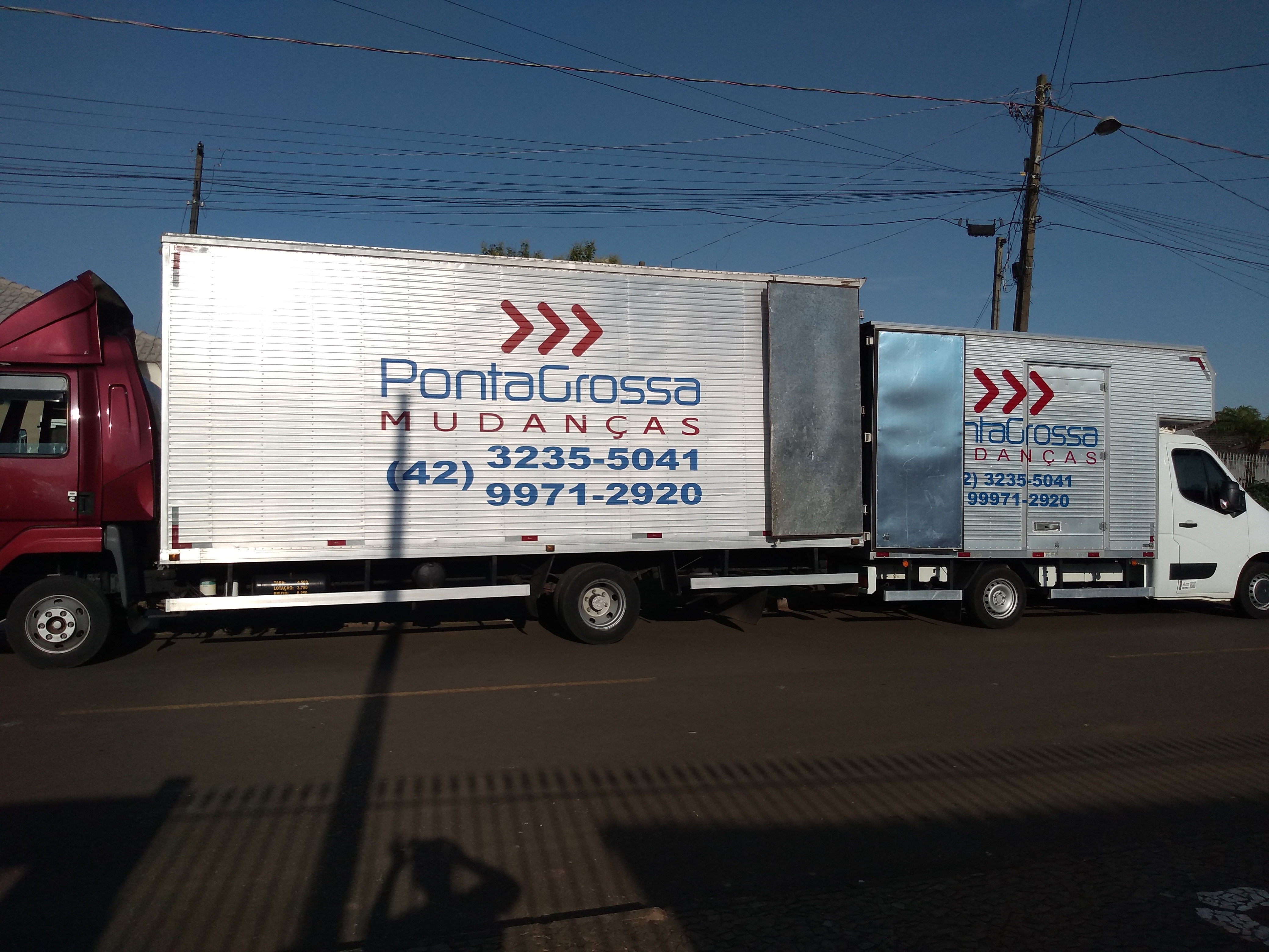 Ponta Grossa Mudanças - Atualmente